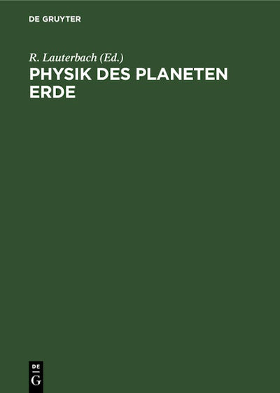 Physik des Planeten Erde