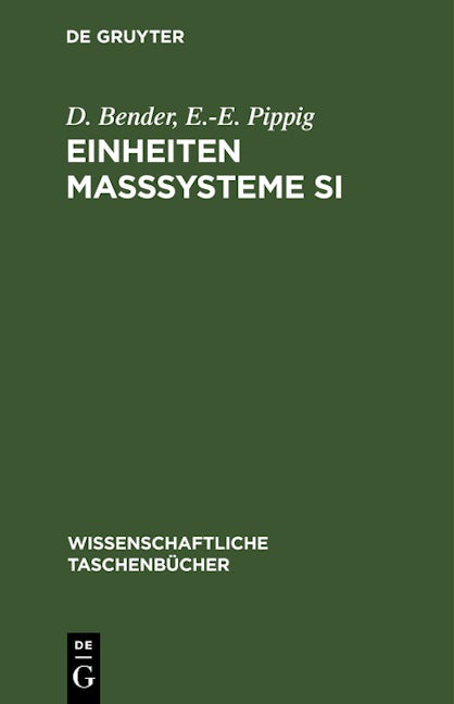 Einheiten Maßsysteme SI
