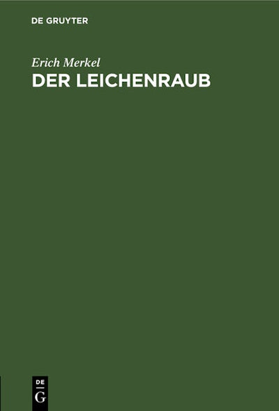 Der Leichenraub