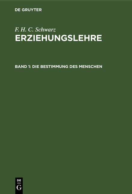 Die Bestimmung des Menschen