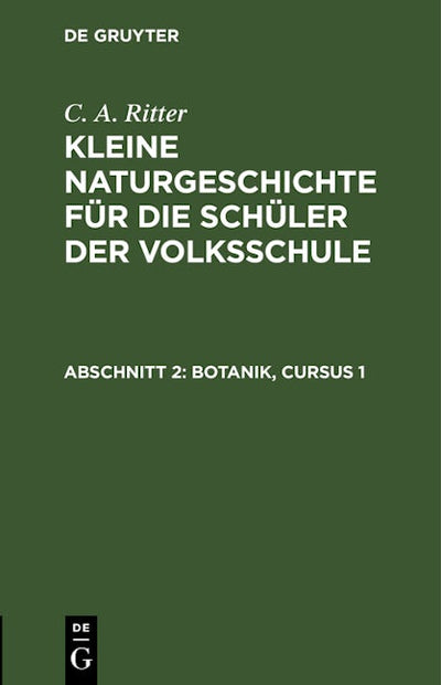 Botanik, Cursus 1
