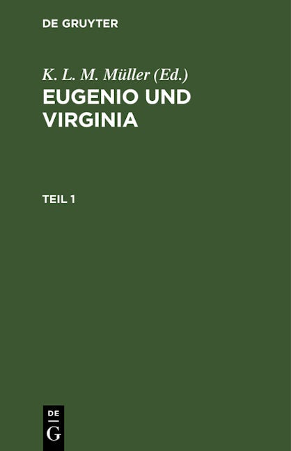 Eugenio und Virginia. Teil 1