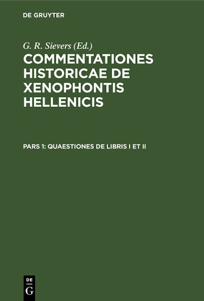 Quaestiones de libris I et II
