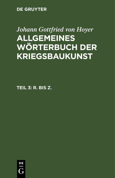 Cover image for R. bis Z., isbn: 9783112636350