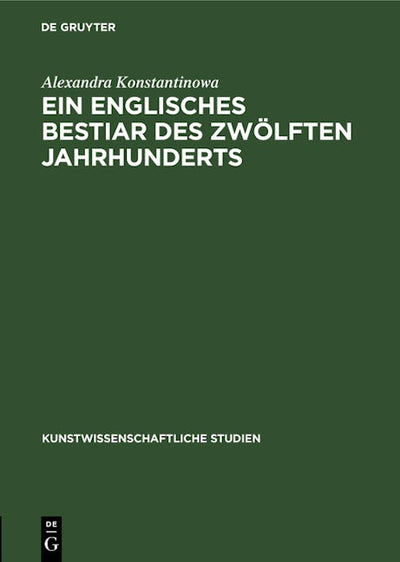 Ein englisches Bestiar des zwölften Jahrhunderts