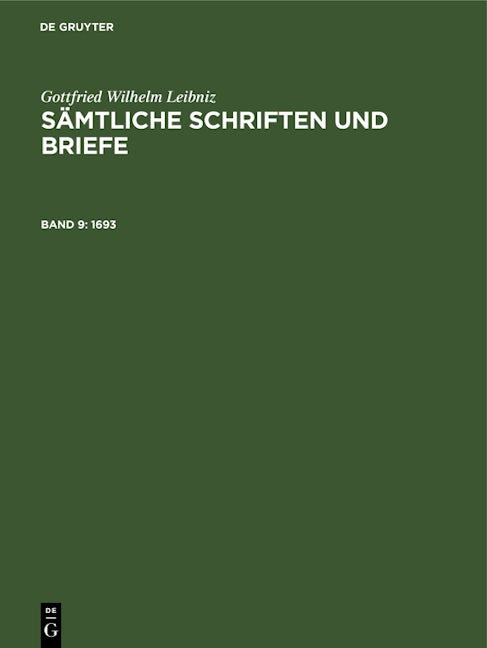 Book cover image for 1693 ISBN: 9783112640876