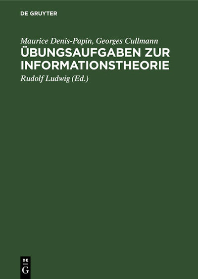 Übungsaufgaben zur Informationstheorie