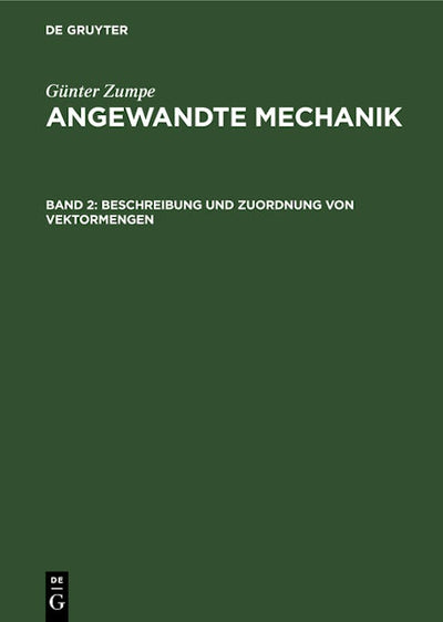 Beschreibung und Zuordnung von Vektormengen