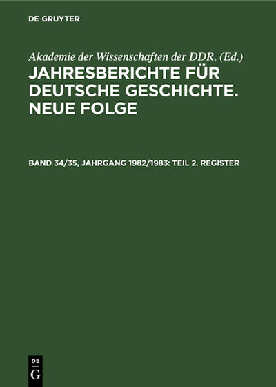 Teil 2. Register