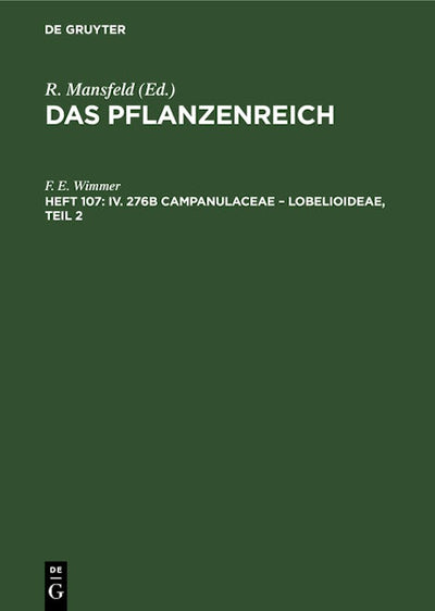 IV. 276b Campanulaceae – Lobelioideae, Teil 2