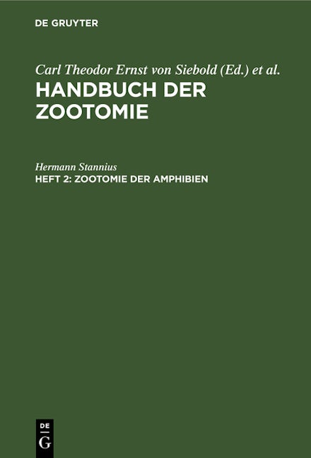 Zootomie der Amphibien