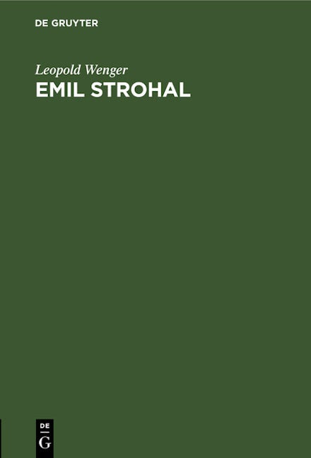 Emil Strohal