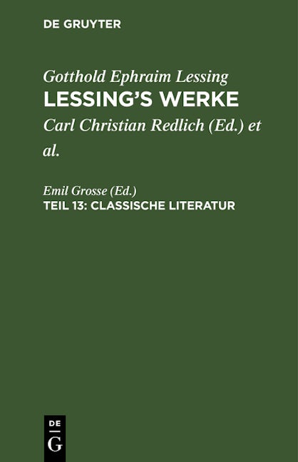 Classische Literatur