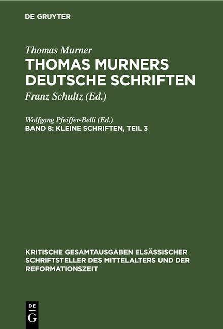 Kleine Schriften, Teil 3