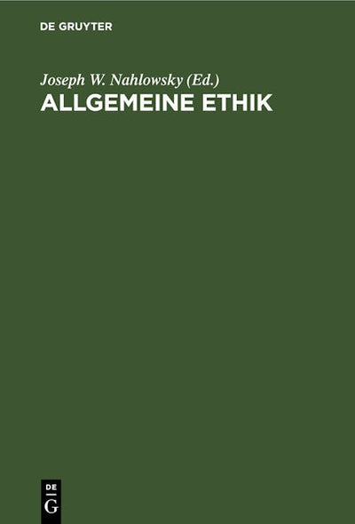 Allgemeine Ethik