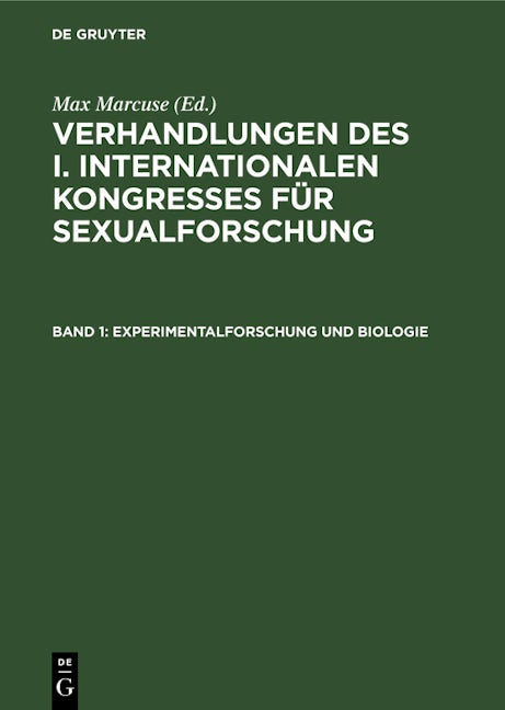Experimentalforschung und Biologie