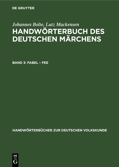 Fabel – Fee