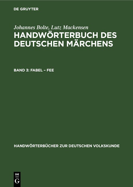 Fabel – Fee