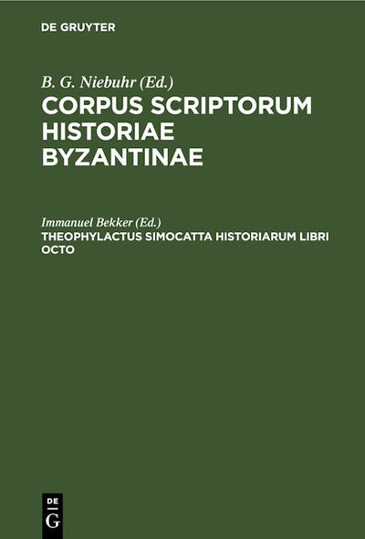 Theophylactus Simocatta Historiarum libri octo