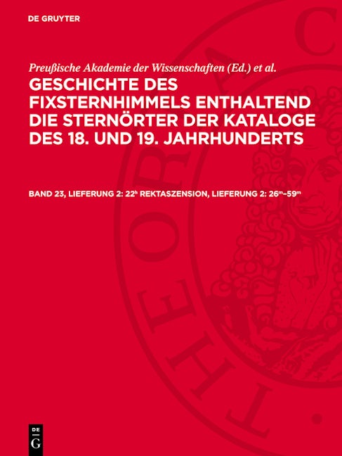 22h Rektaszension, Lieferung 2: 26m–59m