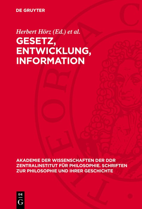 Cover image for Gesetz, Entwicklung, Information, isbn: 9783112702208