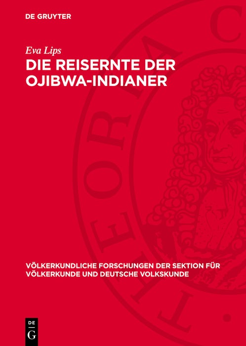 Cover image for Die Reisernte der Ojibwa-Indianer, isbn: 9783112702727