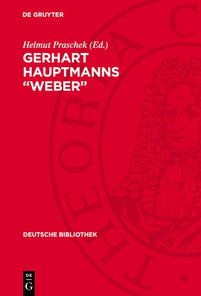 Cover image for Gerhart Hauptmanns „Weber“, isbn: 9783112703045