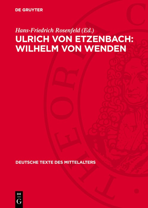 Cover image for Ulrich von Etzenbach: Wilhelm von Wenden, isbn: 9783112703144