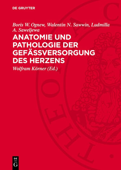 Cover image for Anatomie und Pathologie der Gefässversorgung des Herzens, isbn: 9783112704264