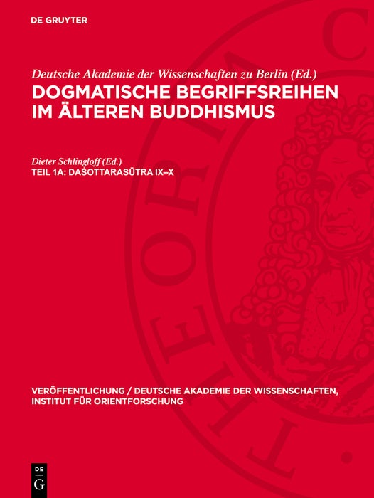 Cover image for Daśottarasūtra IX–X, isbn: 9783112704561