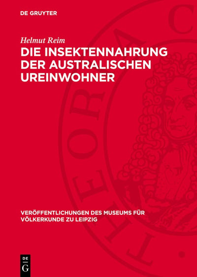Cover image for Die Insektennahrung der australischen Ureinwohner, isbn: 9783112705063