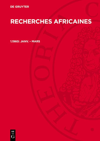 Cover image for janv. – mars, isbn: 9783112705964