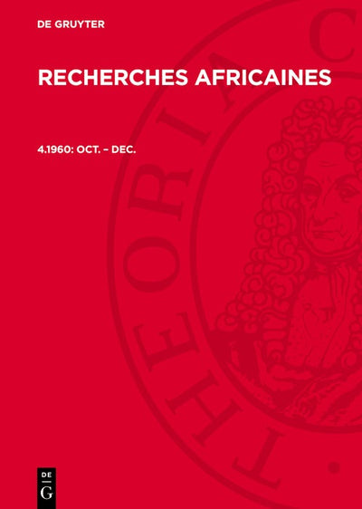Cover image for oct. – dec., isbn: 9783112706022