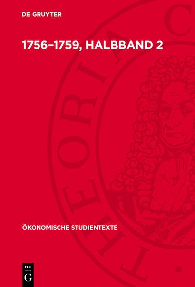 Cover image for 1756–1759, Halbband 2, isbn: 9783112706282