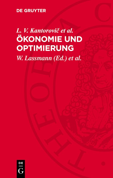 Cover image for Ökonomie und Optimierung, isbn: 9783112706787