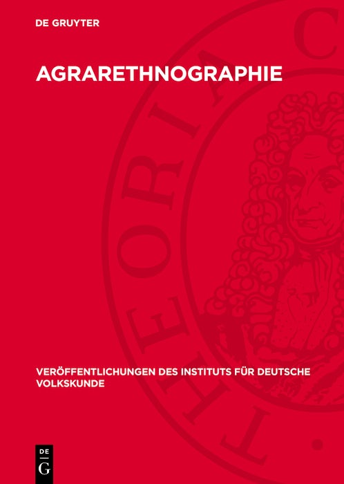Cover image for Agrarethnographie, isbn: 9783112707425