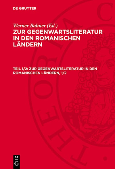 Zur Gegenwartsliteratur in den romanischen Ländern. Teil 1/2