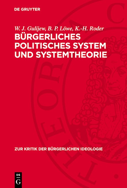 Bürgerliches politisches System und Systemtheorie
