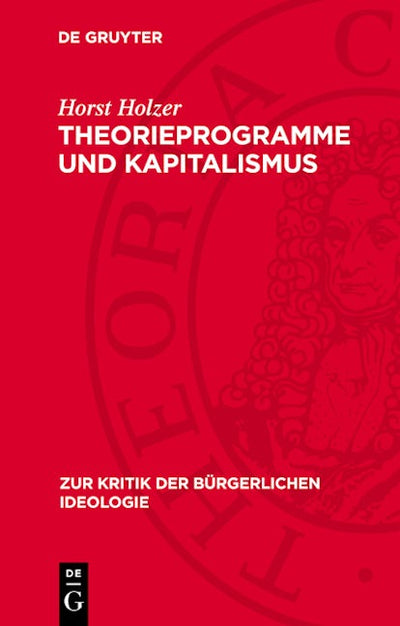 Theorieprogramme und Kapitalismus