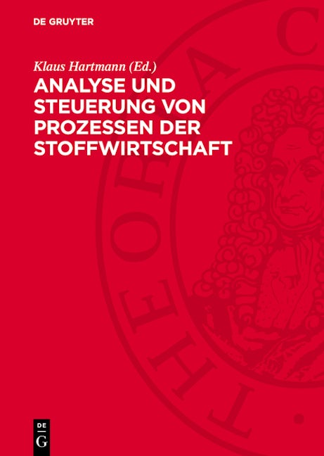 Analyse und Steuerung von Prozessen der Stoffwirtschaft