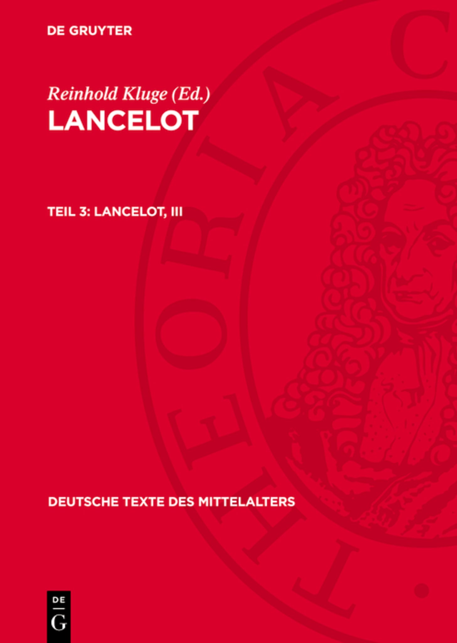 Cover image for Lancelot, III ISBN 9783112718384