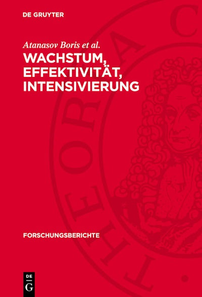 Wachstum, Effektivität, Intensivierung