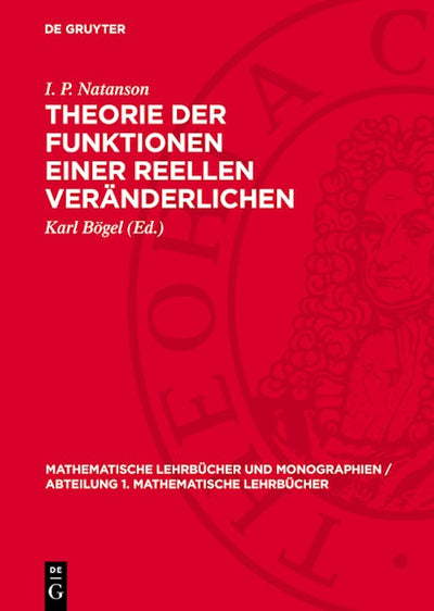 Theorie der Funktionen einer reellen Veränderlichen