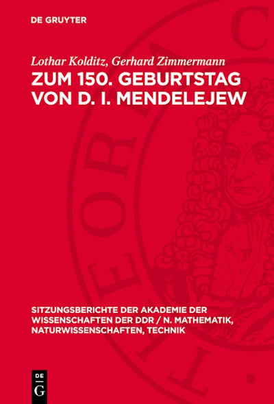 Zum 150. Geburtstag von D. I. Mendelejew
