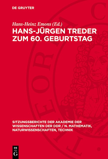 Hans-Jürgen Treder zum 60. Geburtstag