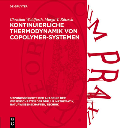 Kontinuierliche Thermodynamik von Copolymer-Systemen