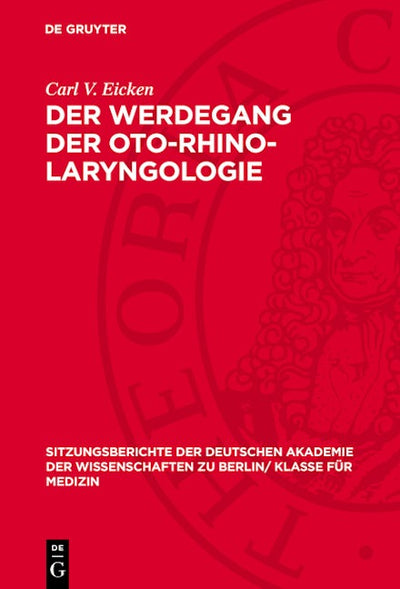 Der Werdegang der Oto-Rhino-Laryngologie