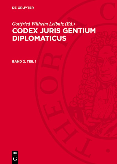 Codex juris gentium diplomaticus. Band 2, Teil 1