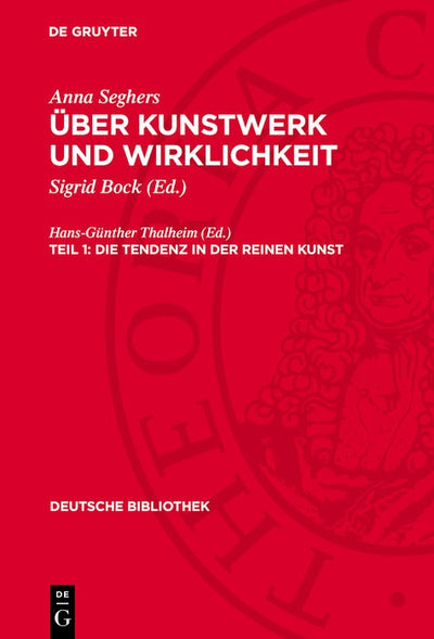 Cover image for Die Tendenz in der reinen Kunst, isbn: 9783112728864