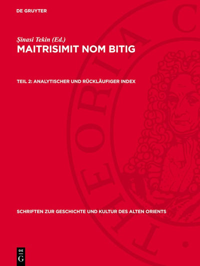 Cover image for Analytischer und rückläufiger Index, isbn: 9783112729625